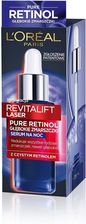 Zdjęcie L'Oreal Paris Revitalift Laser Pure Retinol głębokie zmarszczki serum na noc 30ml - Wałbrzych