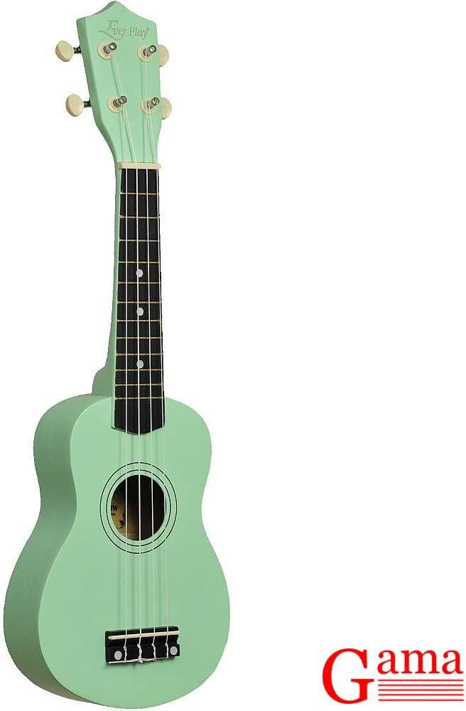 Ever Play UK21 Mint Green Matt ukulele sopranowe (kolor zielony