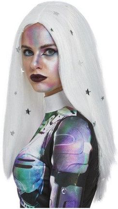Cosmic Wig White & Silver