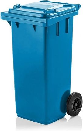Kosz Pojemnik Na Śmieci Odpady 120 L Niebieski