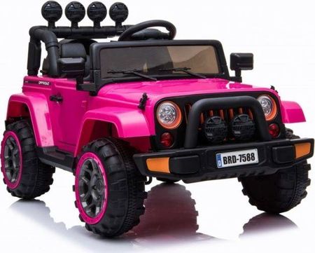 Super-Toys Mega Jeep Fulltime Napęd  4X4, 1X12V Wolny Start Funkcjea Bujania 7588