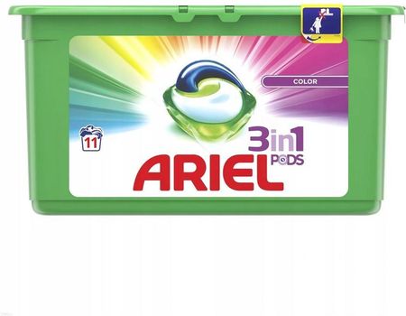 Ariel Kapsułki Żelowe Do Prania 3IN1 Kolor 11SZT - Opinie i