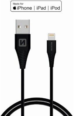 Swissten Kabel USB - Lightning MFI 1,2m Czarny (71526500)