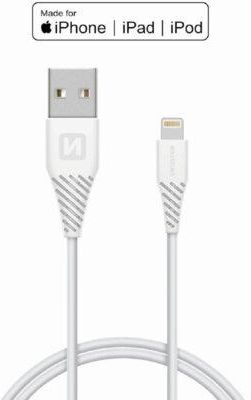 Swissten Kabel USB - Lightning MFI 1,2m Biały (71526501)