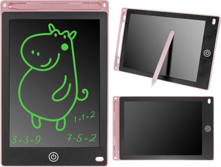 Iso Trade Tablet do rysowania 8,5" różowy (8967)