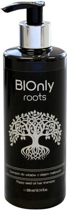 Bionly Roots Szampon Do Włosów Z Olejem Makowym 300 ml