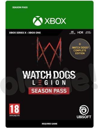 Watch Dogs Legion Season Pass (Xbox One Key)