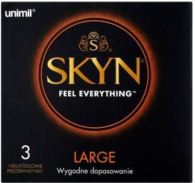 UNIMIL SKYN LARGE Prezerwatywy - 3 szt.