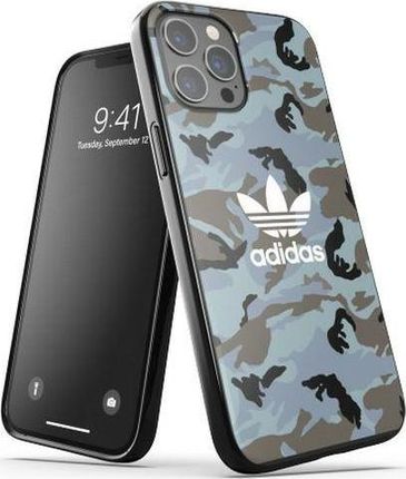 Adidas OR SnapCase Camo iPhone 12 Pro Ma x niebiesko/czarny (43703)