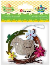 Zdjęcie Titanum Drewniana Zawieszka Kurczaczek 80X83Mm - Chojna