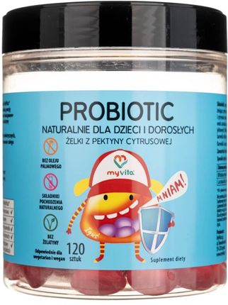 MyVita Żelki naturalne Probiotic 120 szt