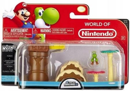 Nintendo Mario Microland Figurka Yoshi + Świat