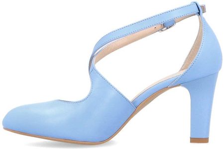 KOTYL 7079 NIEBIESKI - Taneczne czółenka, ślub - zdjęcie 2