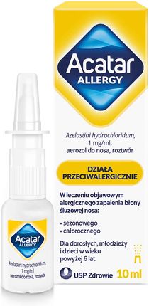 Acatar Allergy Aerozol do nosa 10ml