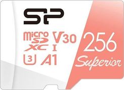Zdjęcie Silicon Power Superior microSDXC 256 GB Class 10 UHS-I/U3 A1 V30 (SP256GBSTXDV3V20SP) - Borne Sulinowo