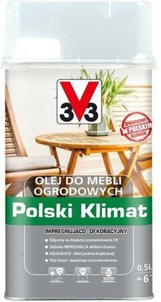 V33 Olej Do Mebli Ogrodowych Polski Klimat Tek 500 Ml