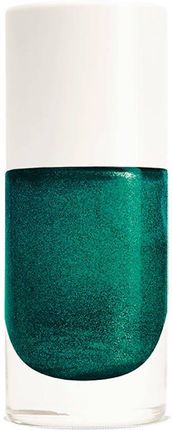 NAILMATIC PURE color CHELSEA organiczny lakier do paznokci perłowo smaragdowy 8 ml