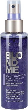 Schwarzkopf Blondme Cool Blondes Odżywka Ochładzająca Kolor W Spray'U 150 ml