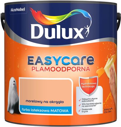Dulux Easy Care Morelowy Na Okrągło 2,5L