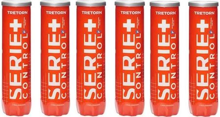 Tretorn Piłki do tenisa ziemnego Serie+ Control 24 piłki (6 puszek)