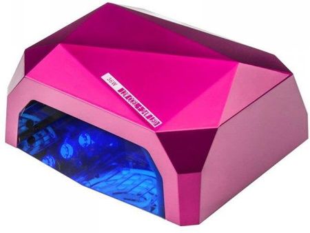 Activeshop Lampa Diamond 2W1 Uv Led+Ccfl 36W Timer + Sensor Pink 