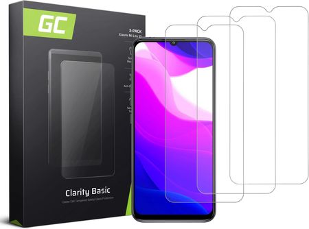Green Cell Szkło hartowane GC Clarity do Xiaomi Mi 10 Lite (GLSET29) 3SZT.