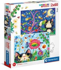 Zdjęcie Clementoni Puzzle 2X60El Bugs 21618 - Marki