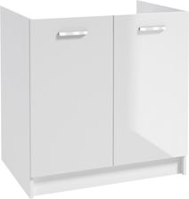 Zdjęcie Deftrans Szafka Stojąca Napoli 80Cm 2-Drzwi Biały Lakier 6464739 - Tychy