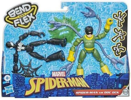 Hasbro Spider-Man Bend And Flex Spider-Man Vs Doc Ock F0239