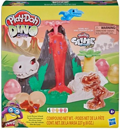 Hasbro Play-Doh Slime Dino Wyspa Dinozaurów Lawa F1500