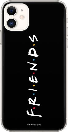 Friends Etui 003 Nadruk pełny Czarny Iphone 12 Mini (WPCFRDS1912)