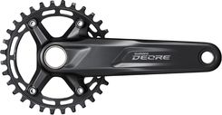 Zdjęcie Shimano Deore Fc-M5100 Czarny 170 Mm Rzędów 1 52 Mm Stopniowanie 32 - Suchań