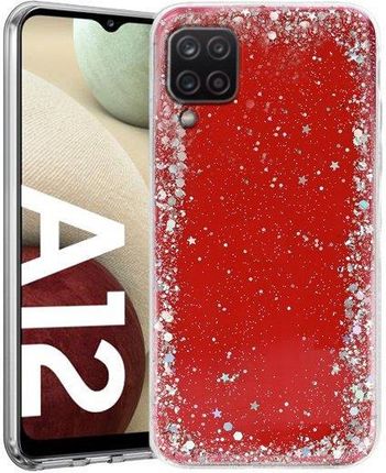 Erbord Etui Brokat do Samsung Galaxy A12 Red