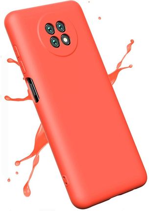 Erbord Etui Silicone Lite do Xiaomi Redmi Note 9T 5G Camellia Red