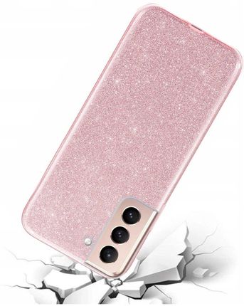Xgsm Etui Glitter Case do Samsung Galaxy S21 Plus Pink
