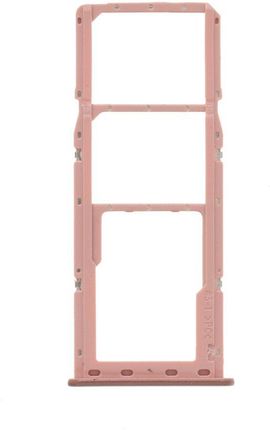 Erbord Tacka karty SIM + Micro SD do Samsung Galaxy A51 Pink Różowy