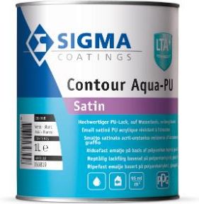 Sigma Coatings Contour Aqua Pu Satin 1L