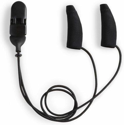 Ear Gear Mini - osłonki na aparaty słuchowe do 3,2 cm z zawieszką Rozmiar uniwersalny Czarny