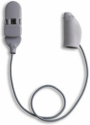 Ear Gear Micro - osłonka z zawieszką na aparat słuchowy do 2,5 cm Rozmiar uniwersalny Szary