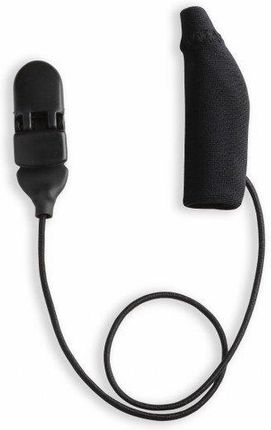Ear Gear - osłonka na aparat słuchowy do 5 cm z zawieszką Rozmiar uniwersalny Czarny