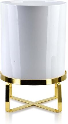 Mondex Doniczka na stojaku Neva Lao White 28 cm