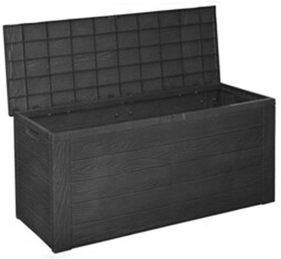 Progarden Skrzynia ogrodowa antracyt 120 cm - zdjęcie 3 Progarden Skrzynia ogrodowa antracyt 120 cm