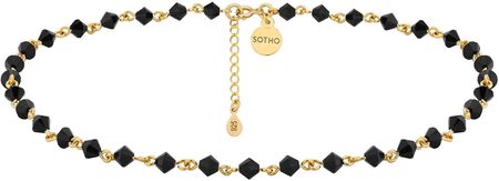 Sotho Złoty choker z kryształami SWAROVSKI® CRYSTAL N2900