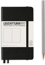 Leuchtturm1917 Notatnik Pocket (A6) Twarda Oprawa Czarny