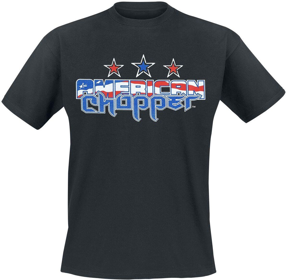 American Chopper Flag Logo T Shirt czarny - Ceny i opinie - Ceneo.pl