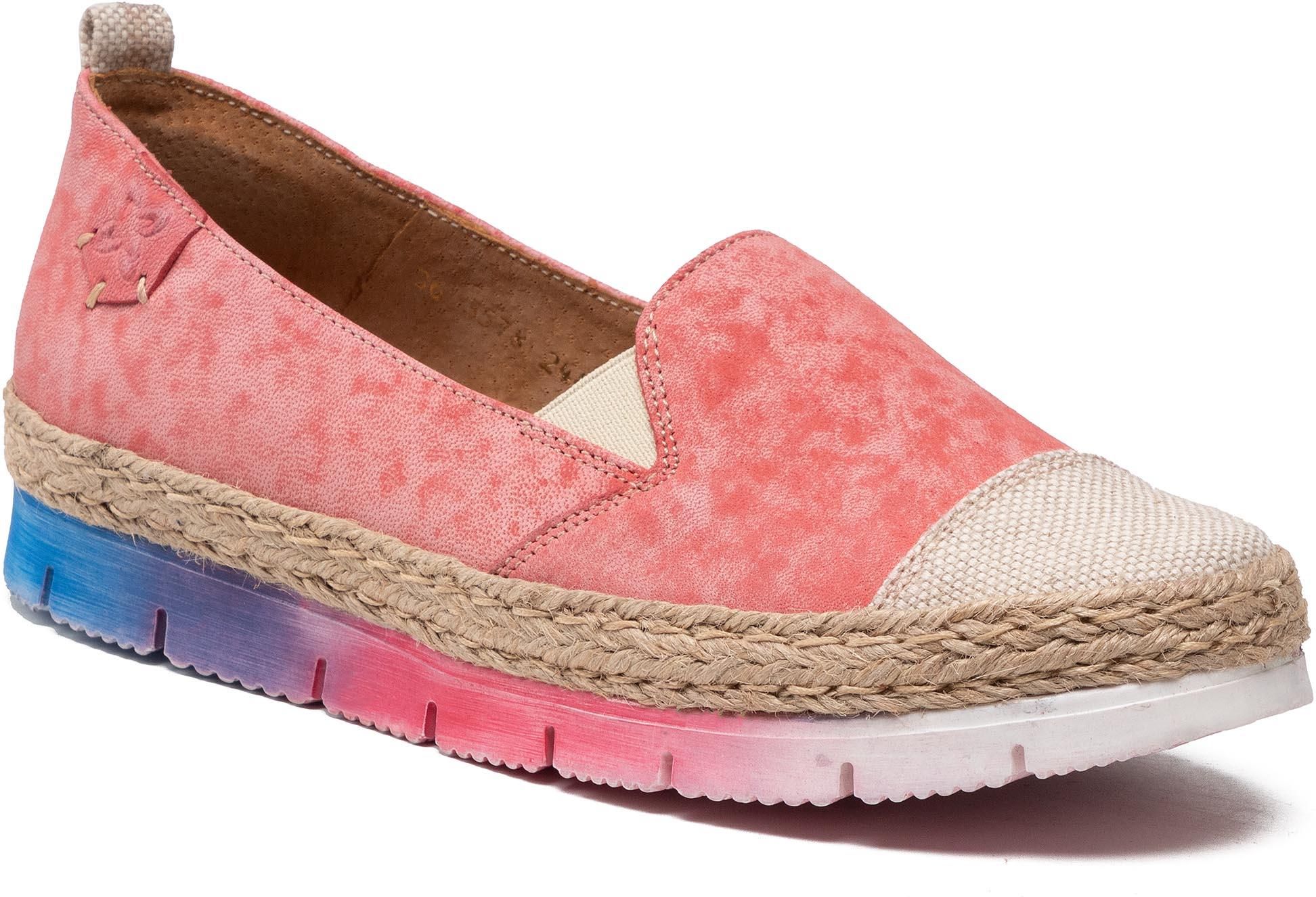 klapki damskie skórzane białe