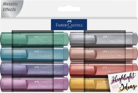Faber Castell Zakreślacz Metaliczny 8 Kolorów