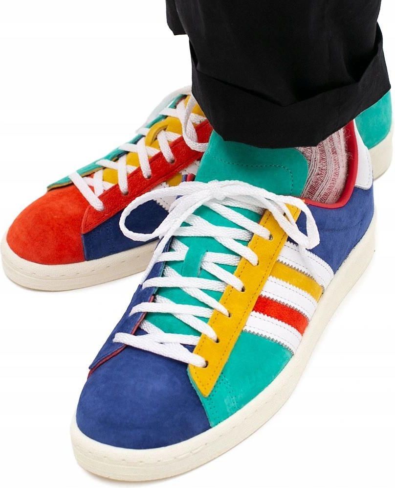 靴 adidas CAMPUS 80s FW5167 28cm 9/5発売！アシンメトリー マルチカラーを採用した adidas