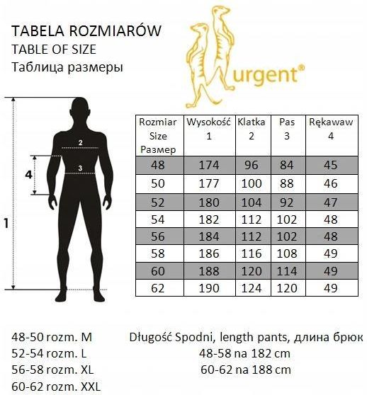 Urgent Urg-B Spodnie Robocze Ogrodniczki Bhp Mocne 48 - Ceny I Opinie ...