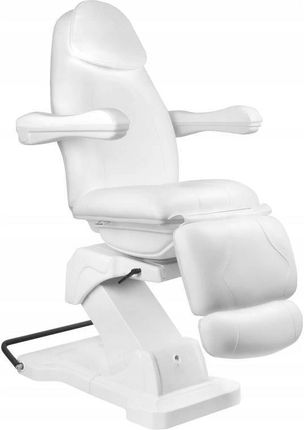 Activeshop Fotel Kosmetyczny Elektr. Basic 161 Obrotowy Biały